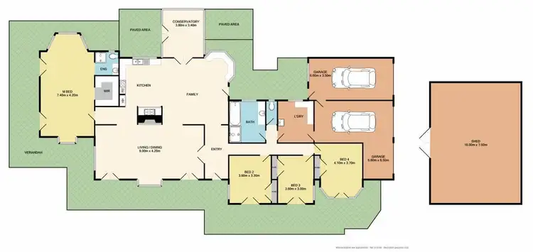 Floorplan of Homely house listing, 173 Edmondson Lane, Wooragee VIC 3747