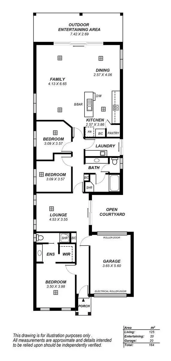 Floorplan of Homely house listing, 21A Barnett Avenue, St Marys SA 5042