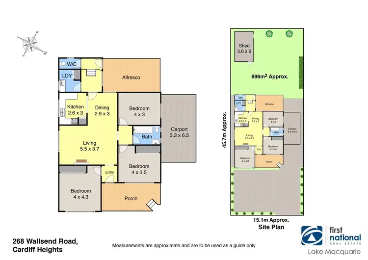 Floorplan of Homely house listing, 268 Wallsend Road, Cardiff Heights NSW 2285