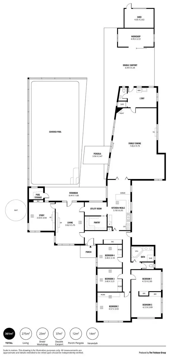 Floorplan of Homely house listing, 44 Calton Road, Gawler East SA 5118