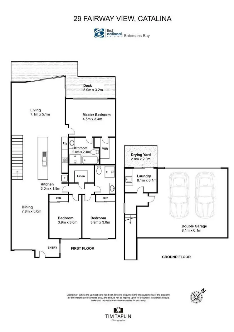 Floorplan of Homely house listing, 29 Fairway View, Catalina NSW 2536