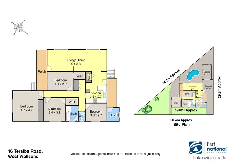 Floorplan of Homely house listing, 16 Teralba Road, West Wallsend NSW 2286