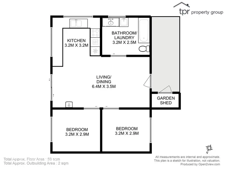 Floorplan of Homely house listing, 301 Kent Beach Road, Dover TAS 7117