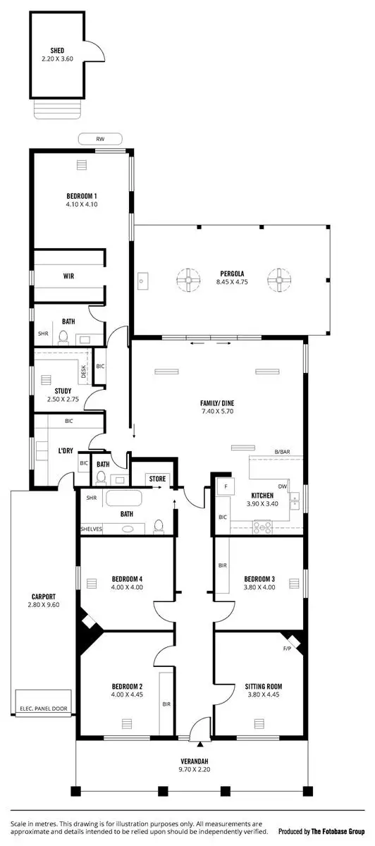 Floorplan of Homely house listing, 21 Leslie Avenue, Westbourne Park SA 5041