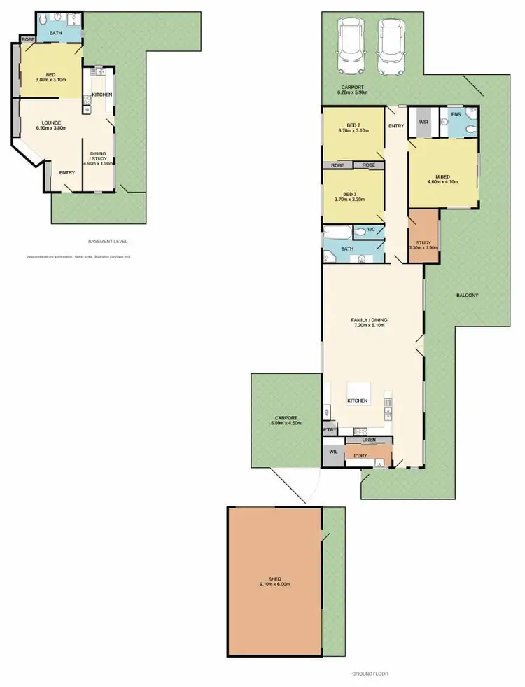 Floorplan of Homely house listing, 8 Pritchard Lane, Beechworth VIC 3747