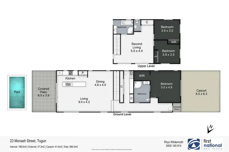 Floorplan of Homely house listing, 23 Monash Street, Tugun QLD 4224
