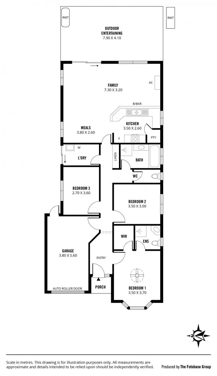 Floorplan of Homely house listing, 3A Bailey Street, St Marys SA 5042
