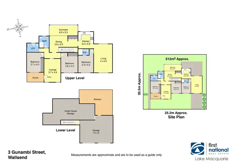 Floorplan of Homely house listing, 3 Gunambi Street, Wallsend NSW 2287