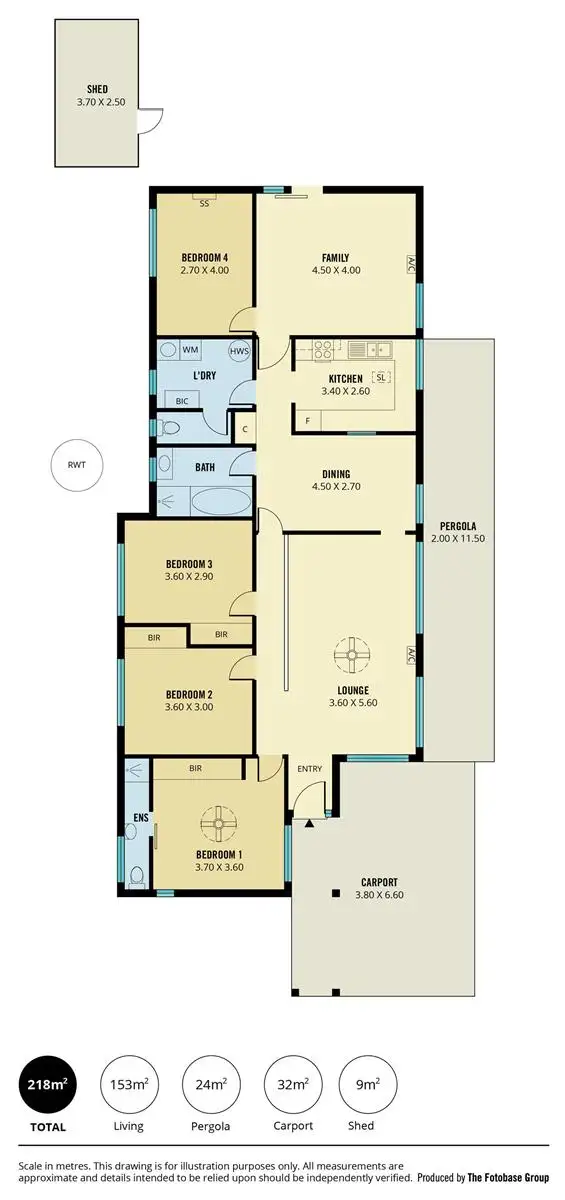 Floorplan of Homely house listing, 18 Rogers Street, Highbury SA 5089