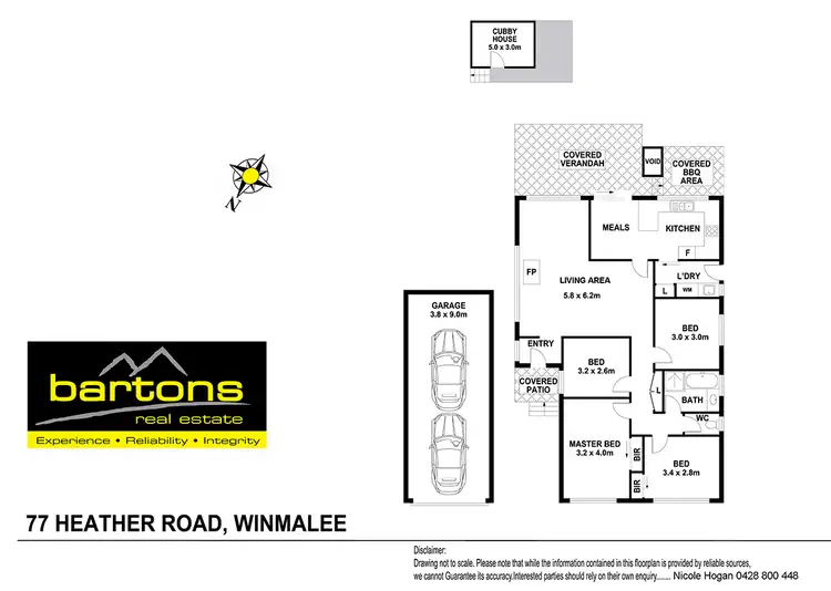 Floorplan of Homely house listing, 77 Heather Road, Winmalee NSW 2777