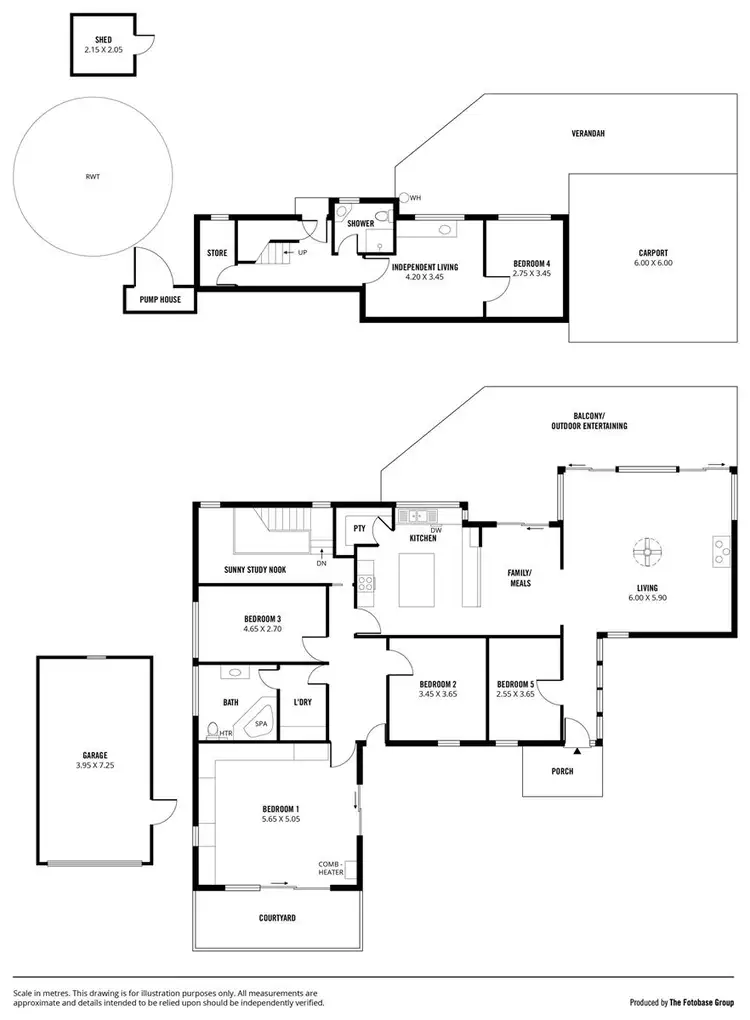 Floorplan of Homely house listing, 34 Conrad Road, Longwood SA 5153