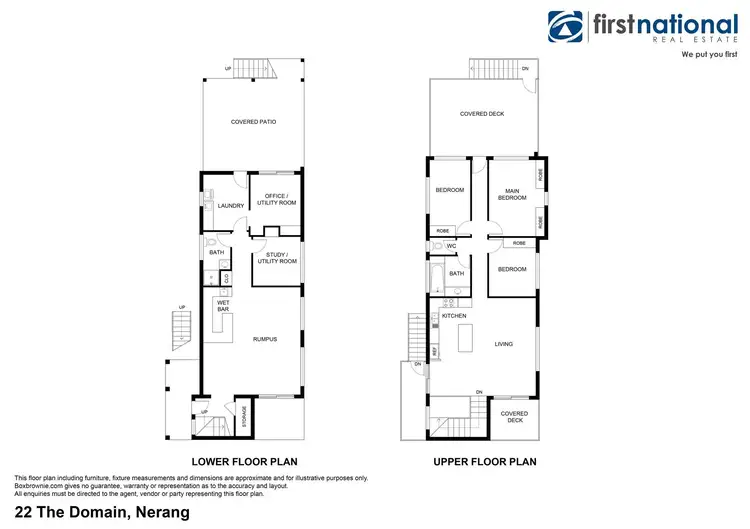 Floorplan of Homely house listing, 22 The Domain, Nerang QLD 4211