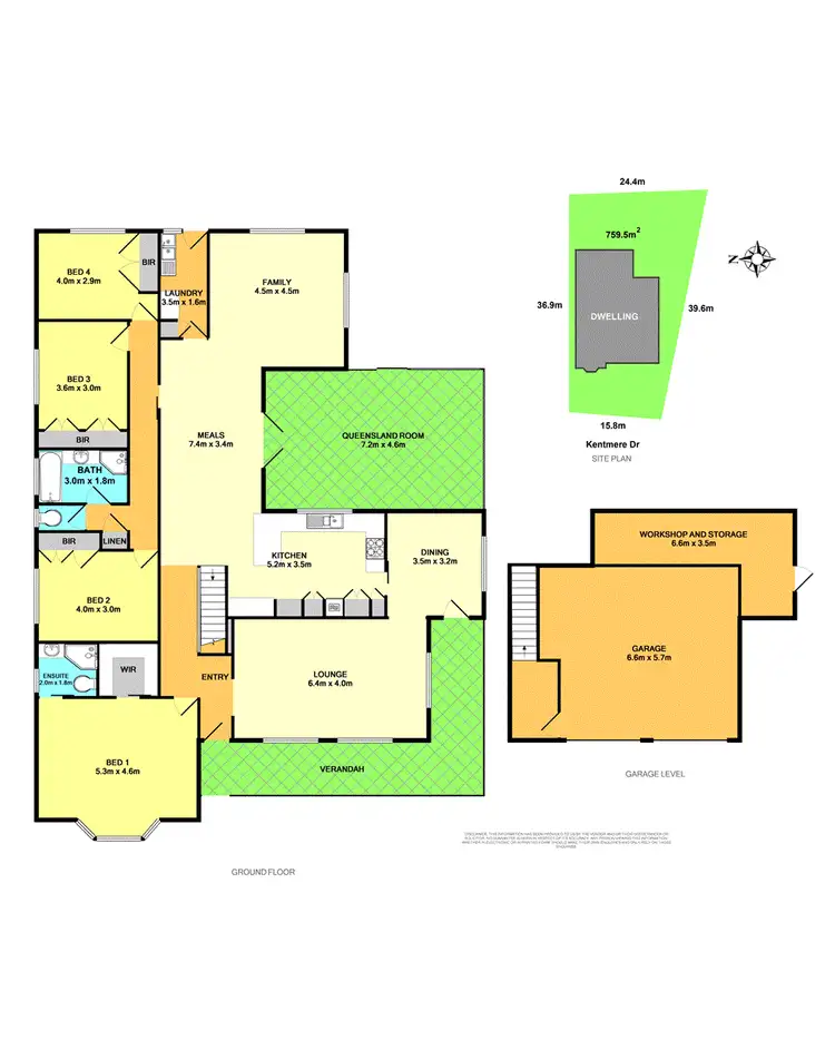 Floorplan of Homely house listing, 12 Kentmere Drive, Lakelands NSW 2282