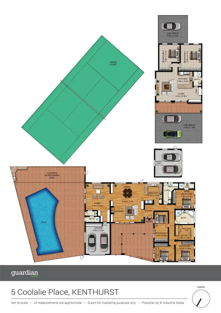 Floorplan of Homely house listing, 5 Coolalie Place, Kenthurst NSW 2156