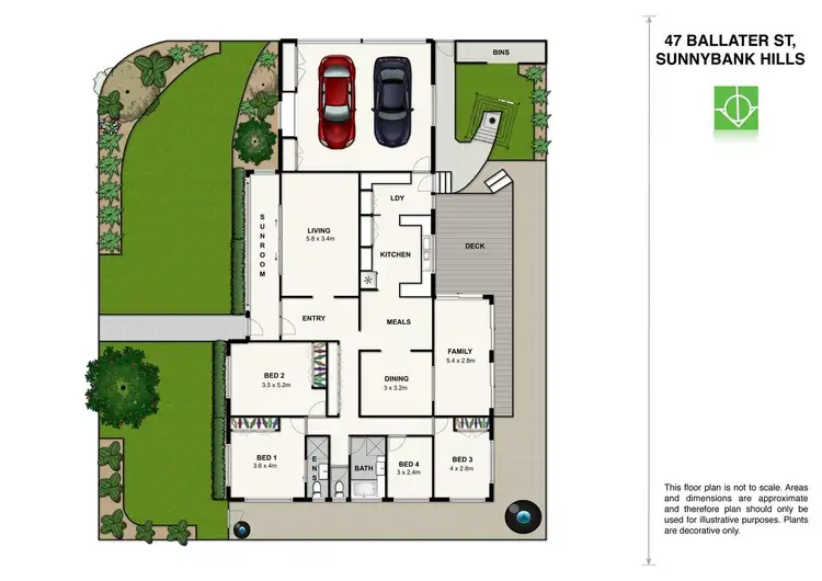 Floorplan of Homely house listing, 47 Ballater Street, Sunnybank Hills QLD 4109