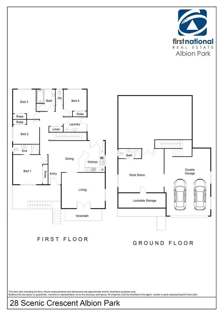 Floorplan of Homely house listing, 28 Scenic Crescent, Albion Park NSW 2527