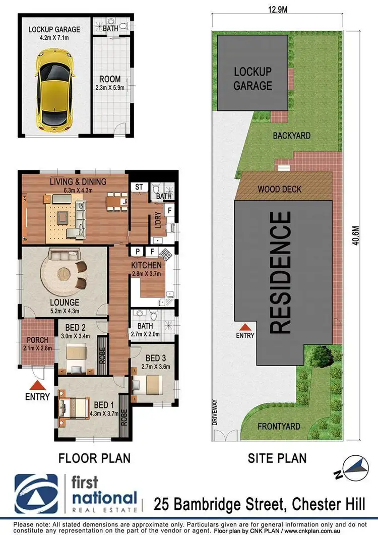 Floorplan of Homely house listing, 25 Bambridge Street, Chester Hill NSW 2162
