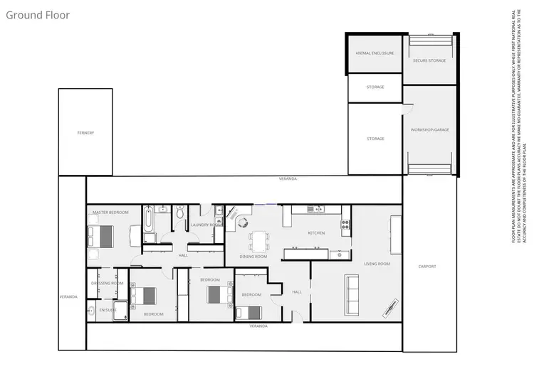 Floorplan of Homely house listing, 51-53 Balaclava Road, Beechworth VIC 3747