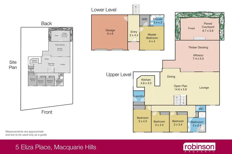 Floorplan of Homely house listing, 5 Eliza Place, Macquarie Hills NSW 2285
