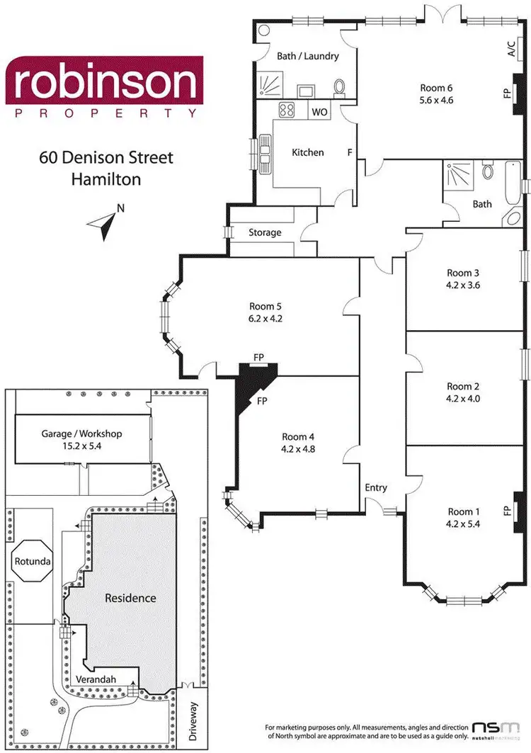 Floorplan of Homely house listing, 60 Denison Street, Hamilton East NSW 2303