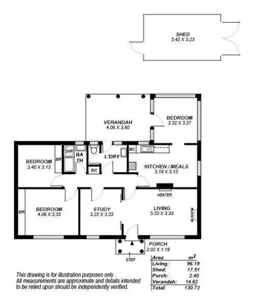 Floorplan of Homely house listing, 26 Jackson Terrace, Enfield SA 5085