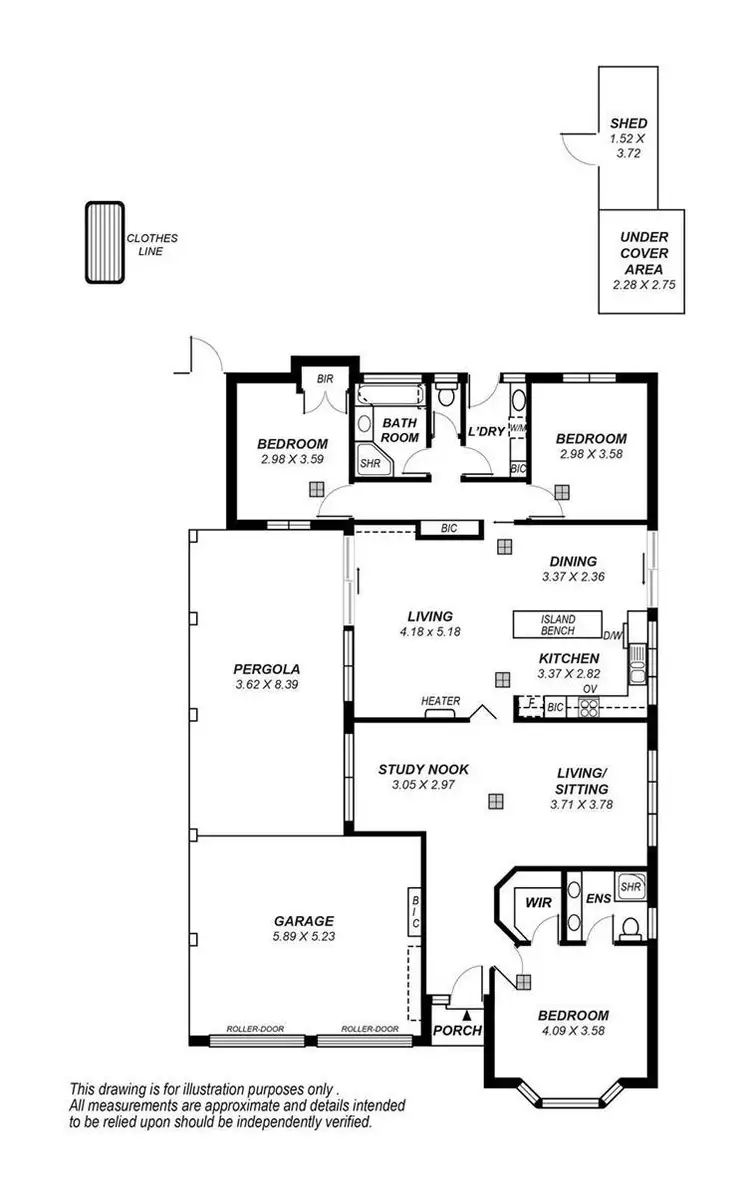 Floorplan of Homely house listing, 5 Middlebrook Court, Woodcroft SA 5162