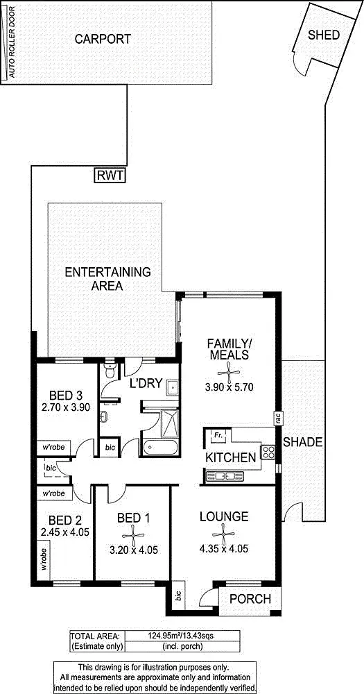 Floorplan of Homely house listing, 21 Pelican Place, Semaphore Park SA 5019