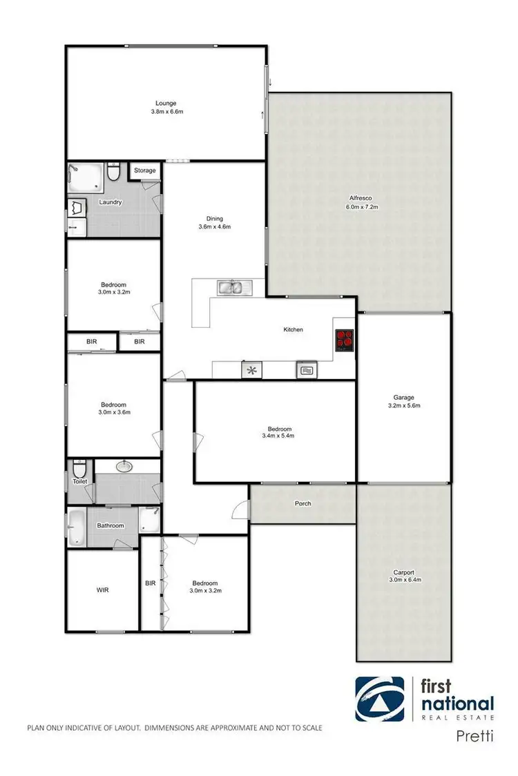 Floorplan of Homely house listing, 3 Anebo Street, Liverpool NSW 2170