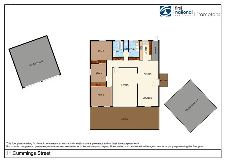 Floorplan of Homely house listing, 11 Cummings Street, Braitling NT 870