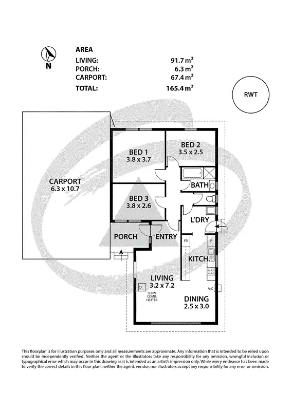 Floorplan of Homely house listing, 11 Phillip Street, Mount Barker SA 5251