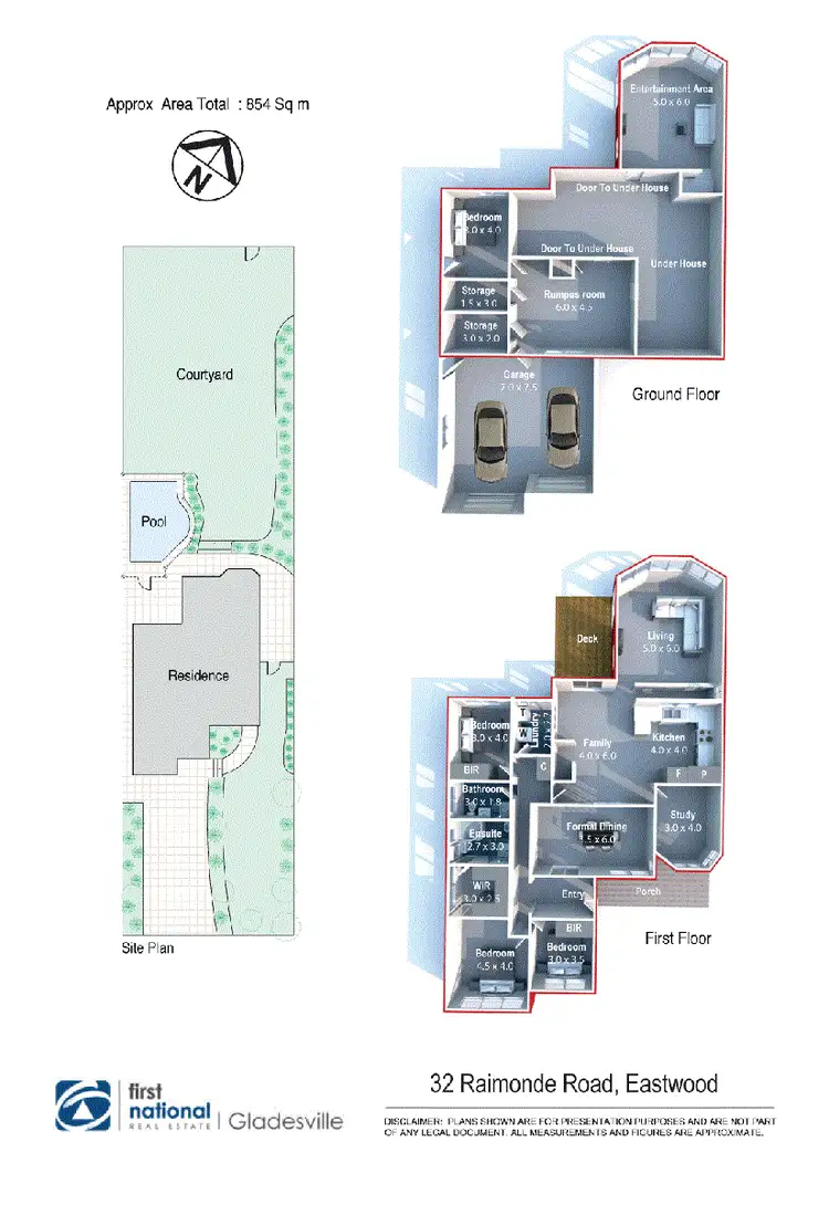 Floorplan of Homely house listing, 32 Raimonde Road, Eastwood NSW 2122