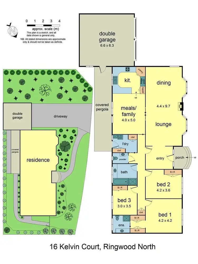 Floorplan of Homely house listing, 16 Kelvin Court, Ringwood North VIC 3134