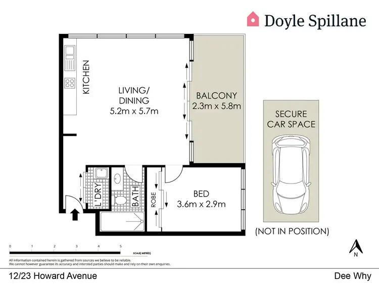 Floorplan of Homely unit listing, 12/23 Howard Avenue, Dee Why NSW 2099