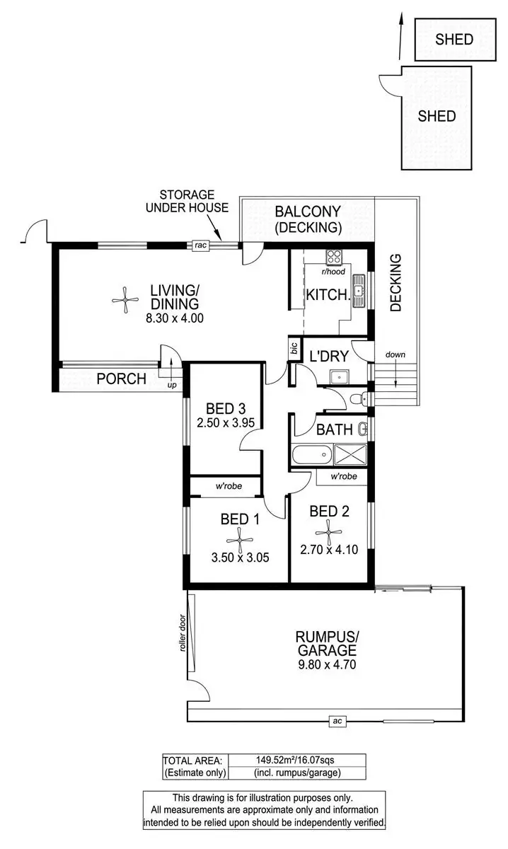 Floorplan of Homely house listing, 50 Wangary Terrace, Seaview Downs SA 5049