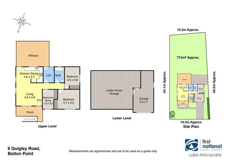 Floorplan of Homely house listing, 8 Quigley Road, Bolton Point NSW 2283