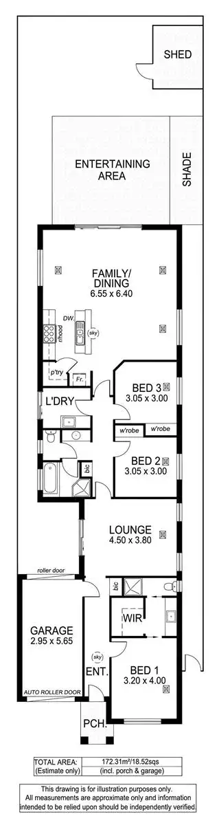 Floorplan of Homely house listing, 5 Nixon Street, Marion SA 5043