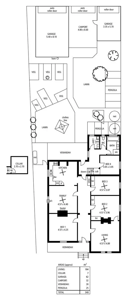 Floorplan of Homely house listing, 23 Woolnough Road, Semaphore SA 5019