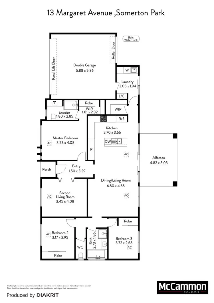 Floorplan of Homely house listing, 13 Margaret Avenue, Somerton Park SA 5044