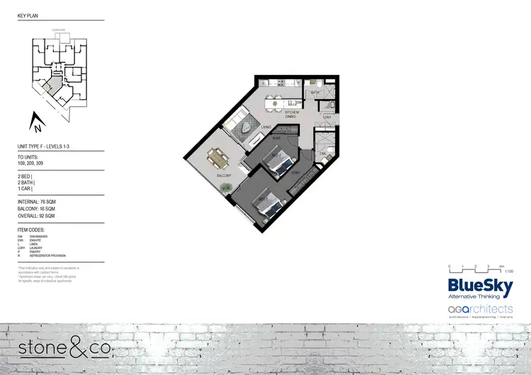Floorplan of Homely apartment listing, 309/283 Logan Road, Greenslopes QLD 4120