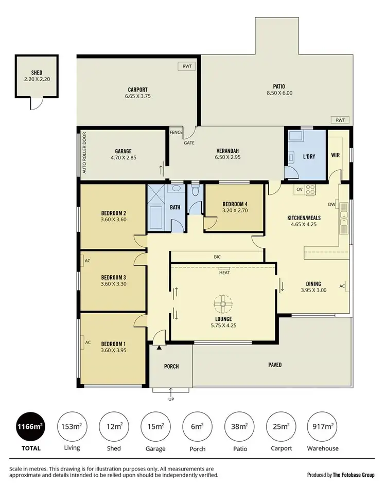 Floorplan of Homely house listing, 671 Paracombe Road, Inglewood SA 5133