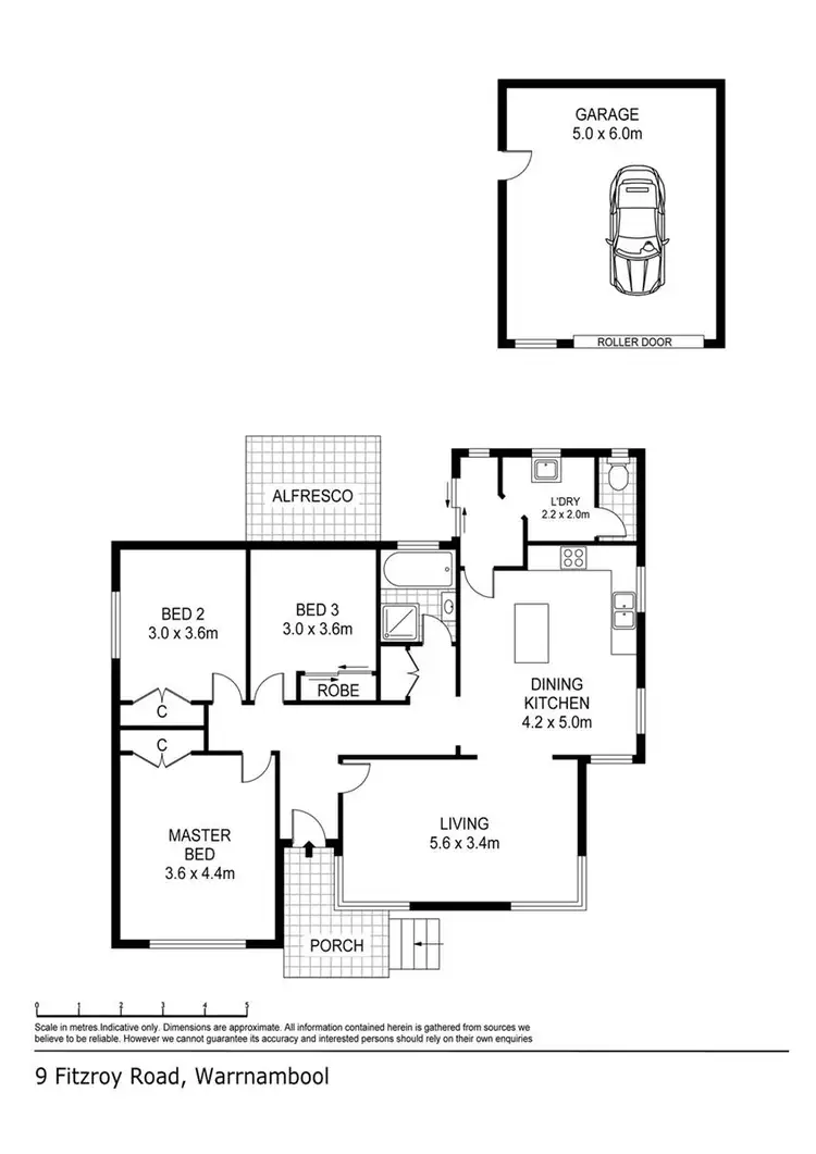Floorplan of Homely house listing, 9 Fitzroy Road, Warrnambool VIC 3280