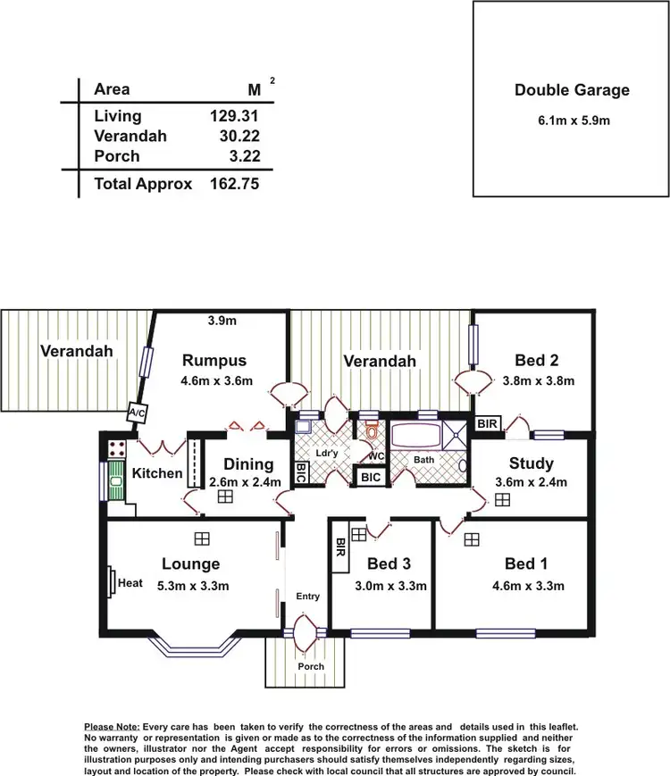 Floorplan of Homely house listing, 2 Byfield Avenue, Paradise SA 5075
