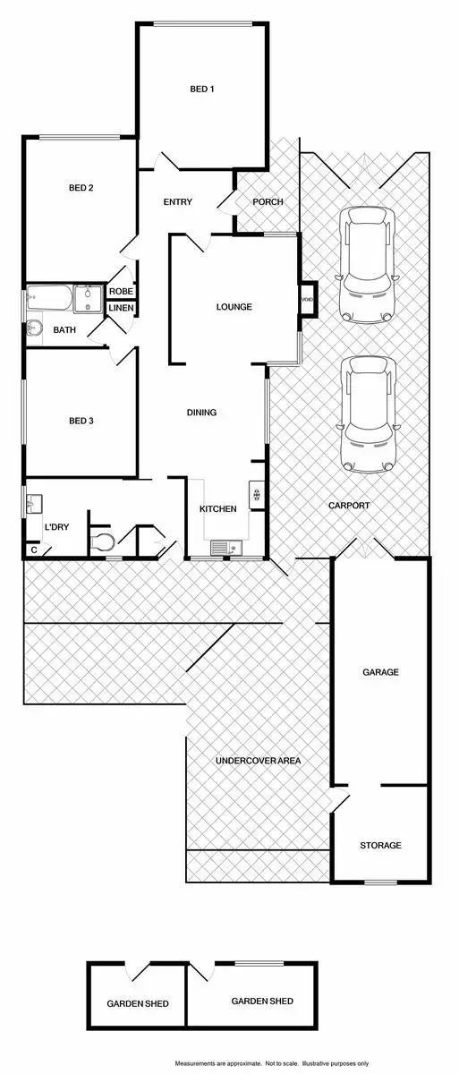 Floorplan of Homely house listing, 414 Buckingham Street, North Albury NSW 2640