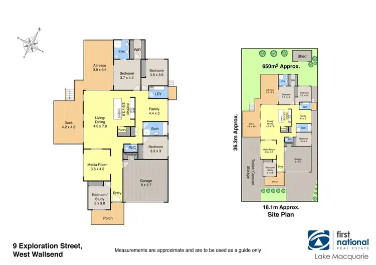 Floorplan of Homely house listing, 9 Exploration Street, West Wallsend NSW 2286