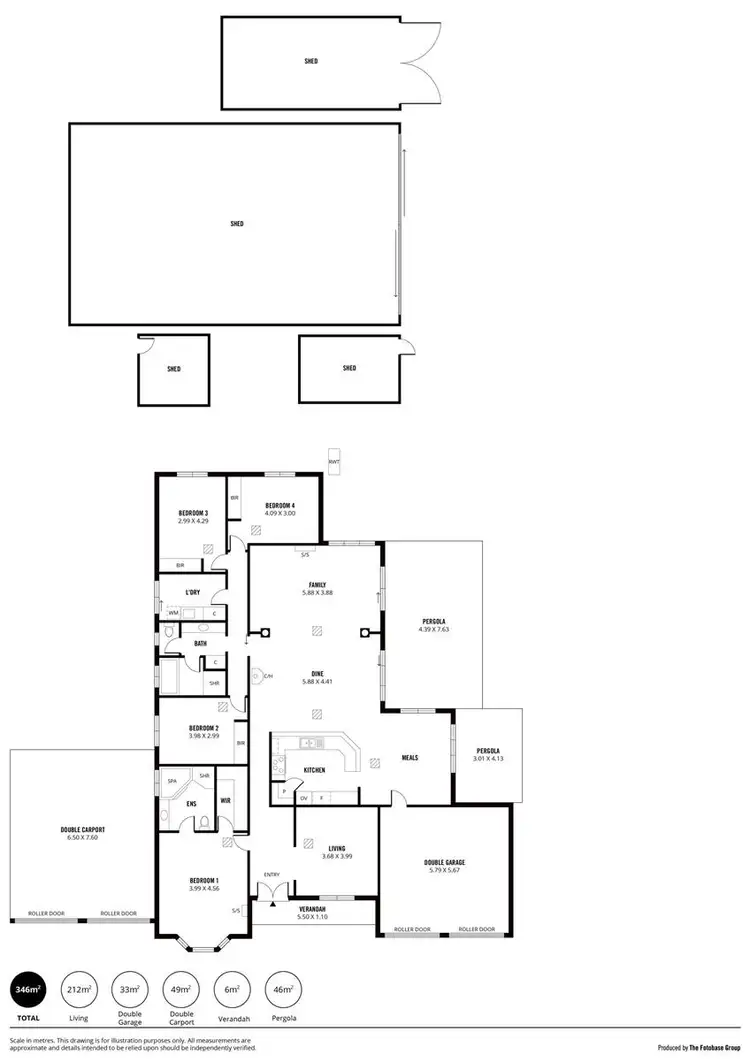 Floorplan of Homely house listing, 34 Clark Road, Virginia SA 5120