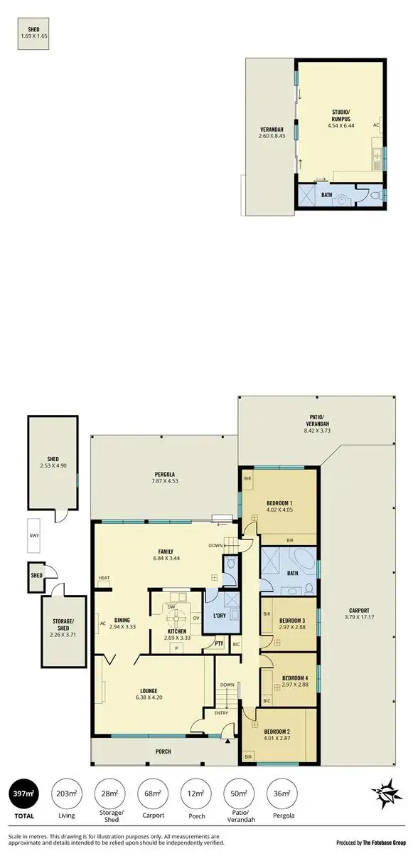 Floorplan of Homely house listing, 28 Ellen Street, Tea Tree Gully SA 5091