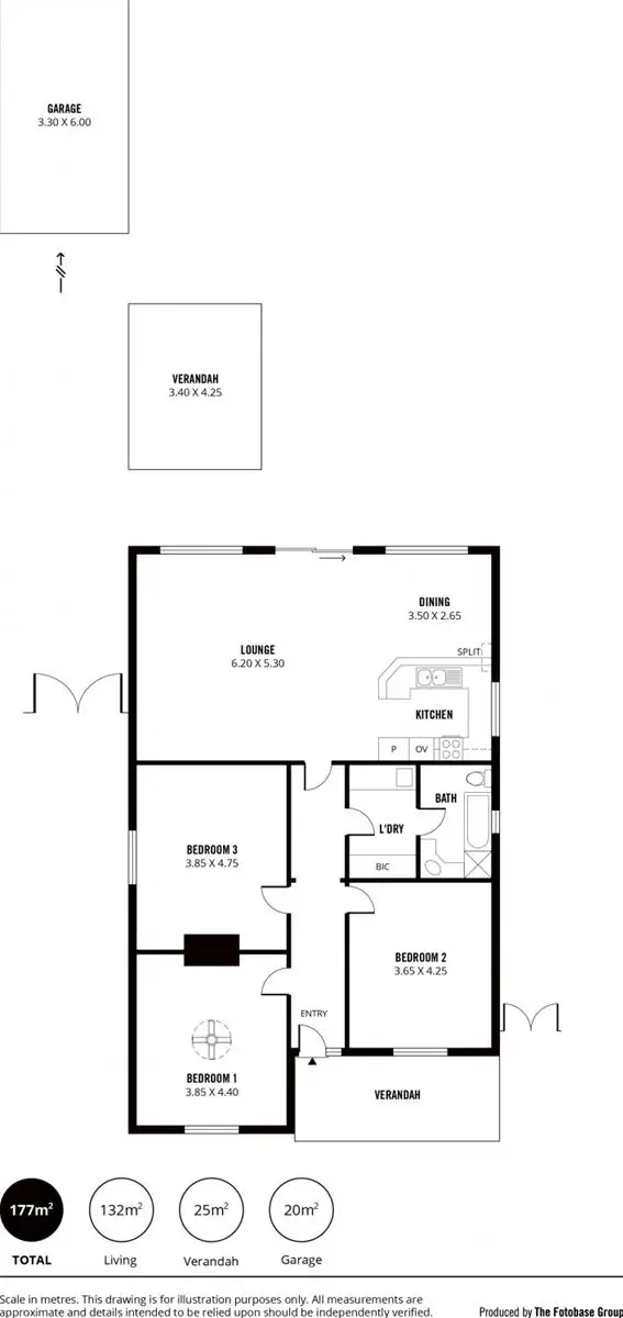 Floorplan of Homely house listing, 19 Airlie Avenue, Prospect SA 5082