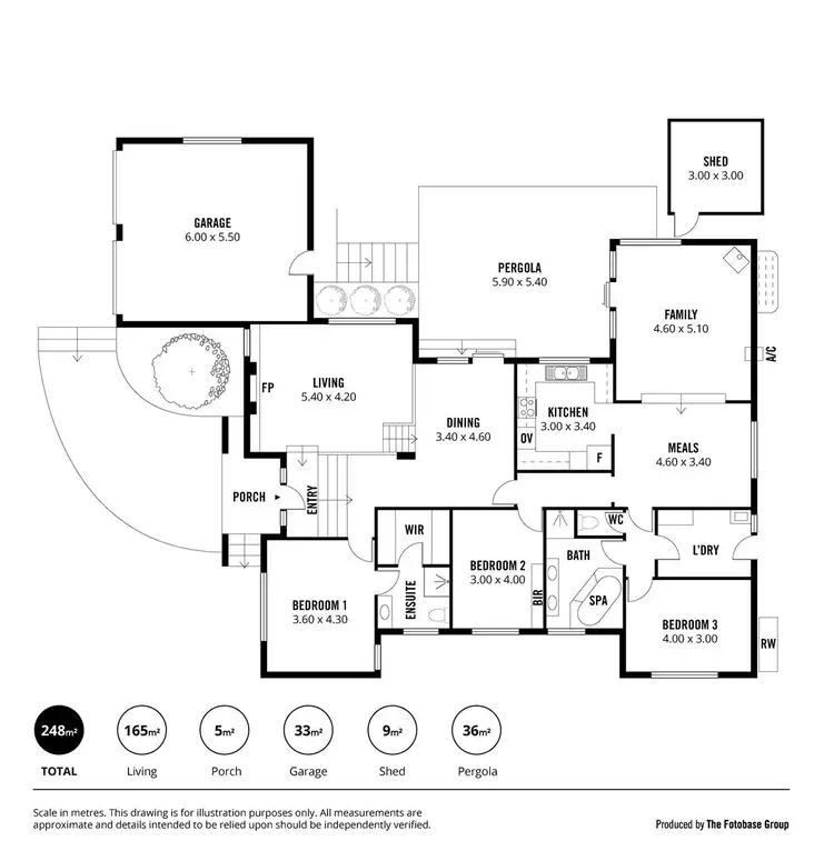 Floorplan of Homely house listing, 25 Jikara Drive, Glen Osmond SA 5064