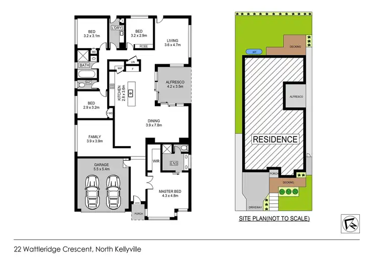 Floorplan of Homely house listing, 22 Wattleridge Crescent, North Kellyville NSW 2155