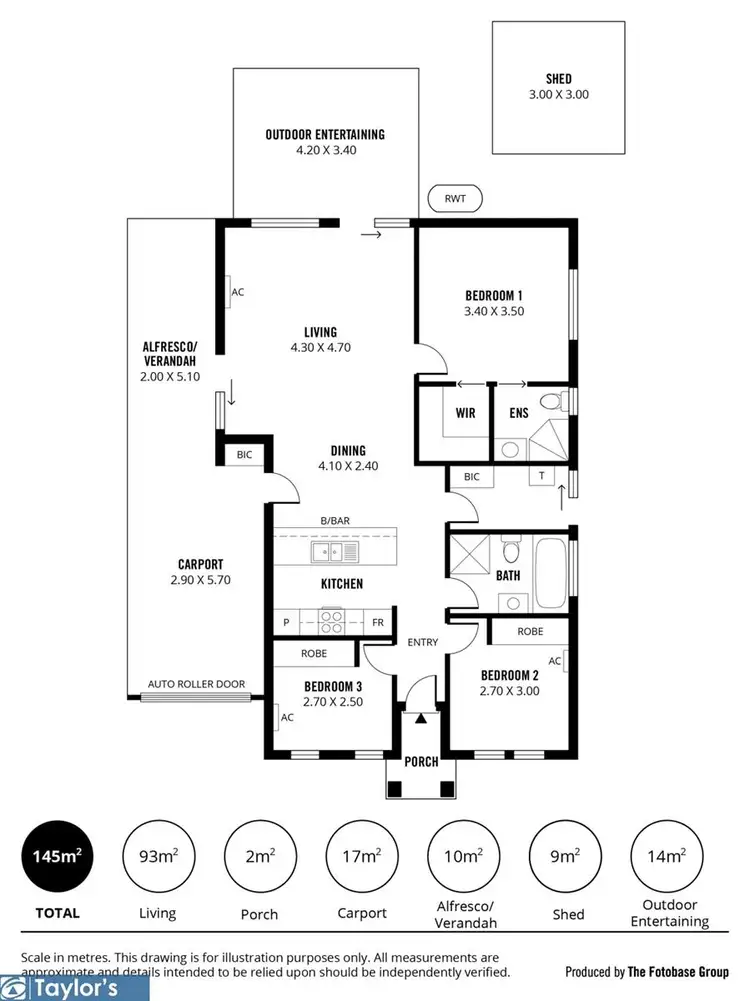 Floorplan of Homely house listing, 4 Lauder Street, Ingle Farm SA 5098